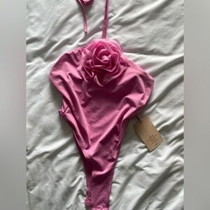 SHEIN Pink Bodysuit